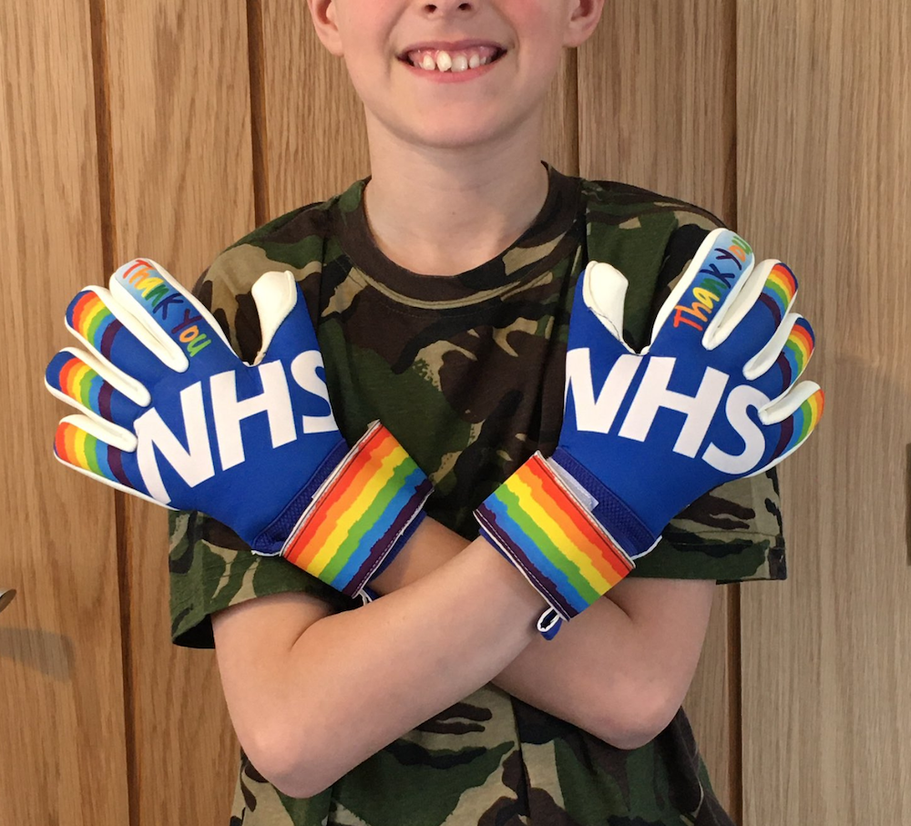 nhs goalkeeper gloves